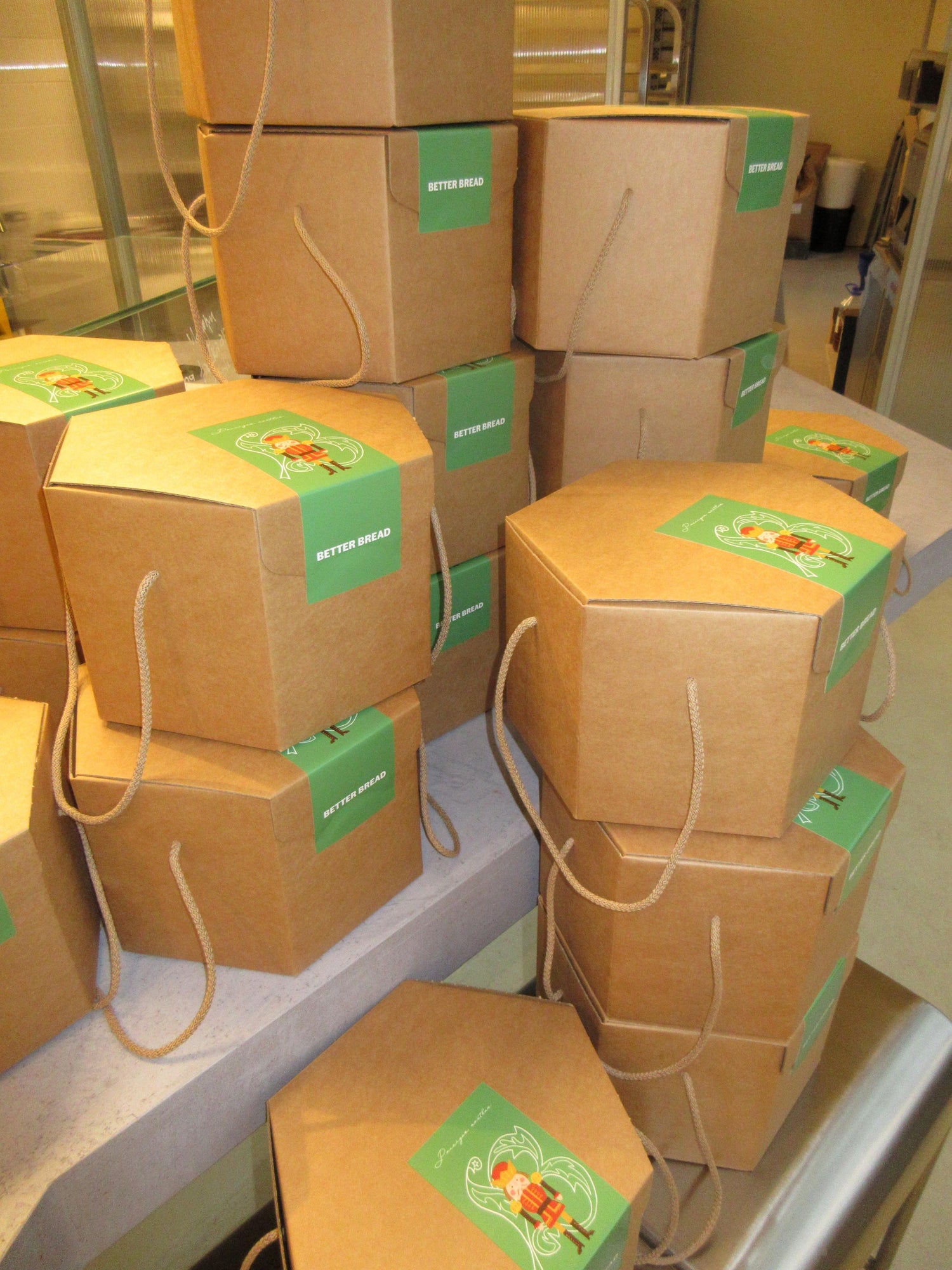 24 Christmas treats in a gift box